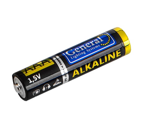 Элементы питания General Lighting Systems GBAT-LR03 AAA щелочные 24/960 800554