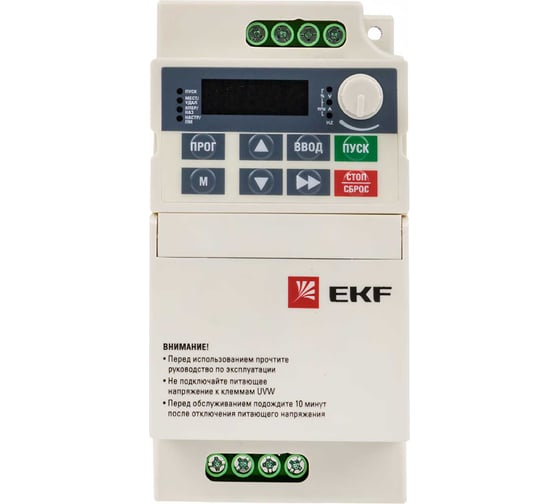 Преобразователь частоты EKF Basic VECTOR-80 1,5 кВт, 3х400В VT80-1R5-3