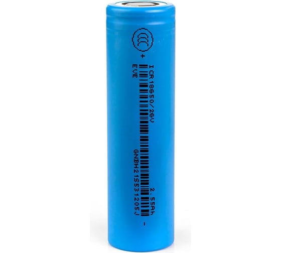 Аккумулятор литий-ионный EVE (Li-Ion/Li-Pol) Energy ICR18650/26V 5470582 1