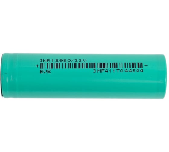 Аккумулятор литий-ионный EVE (Li-Ion/Li-Pol) Energy INR18650/33V KC1011 5586177