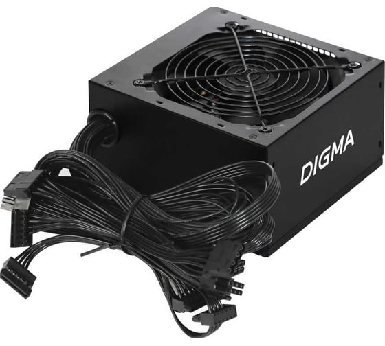 Блок питания DIGMA ATX 350W DPSU-350W (20+4pin) 120mm fan 2xSATA RTL 2019495