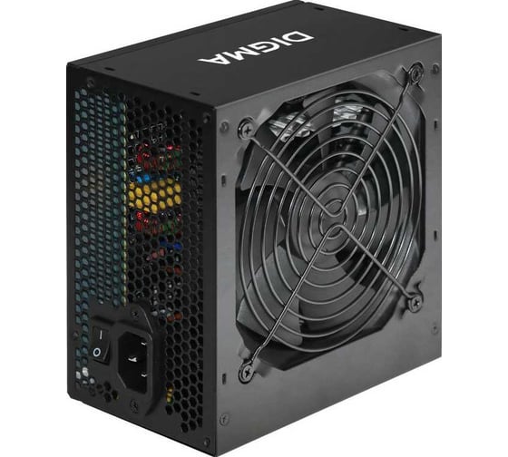 Блок питания DIGMA ATX 550W DPSU-550W (20+4pin) 120mm fan 4xSATA RTL 2019506