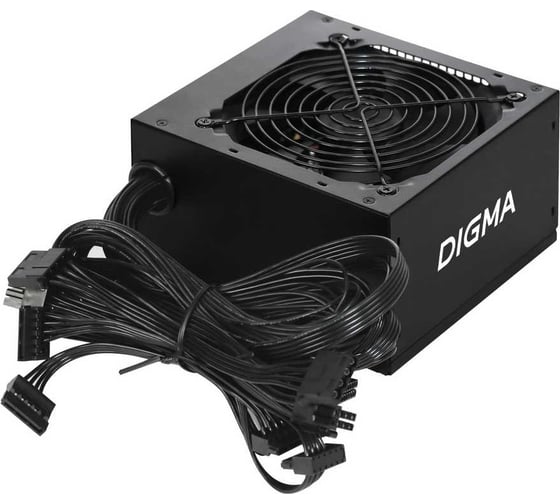 Блок питания DIGMA ATX 600W DPSU-600W (20+4pin) 120mm fan 4xSATA RTL 2019507 1