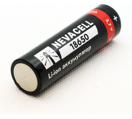Аккумулятор NevaCell 18650, c защитой, 2600 мАч, box2 4687205503084