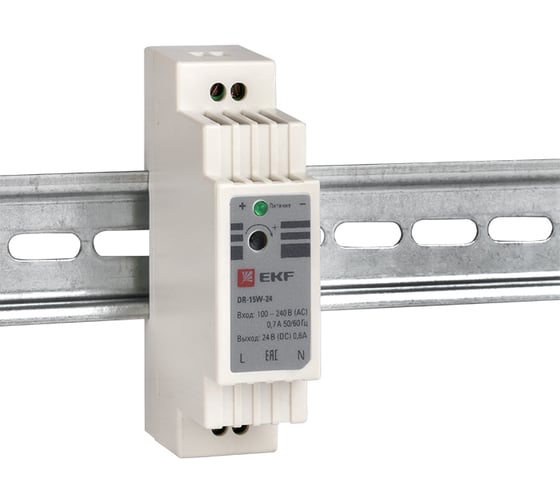 Блок питания EKF 24В DR-15W-24 PROxima dr-15w-24