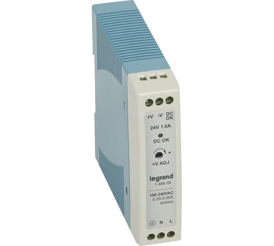 Импульсный источник питания Legrand 1фазный 24В 24Вт 1A 146605