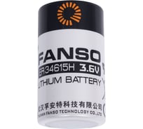 Батарея тионил-хлоридная FANSO (Li-SOCl2) ER34615H/S комплект 8шт 6558724