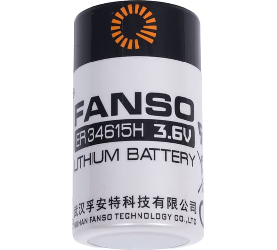 Батарея тионил-хлоридная FANSO (Li-SOCl2) ER34615H/S комплект 8шт 6558724