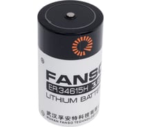 Батарея тионил-хлоридная FANSO (Li-SOCl2) ER34615H/S комплект 4шт 6558723