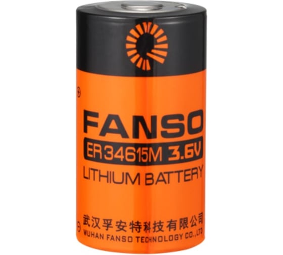 Батарея тионил-хлоридная FANSO (Li-SOCl2) ER34615M/S 2304067 1