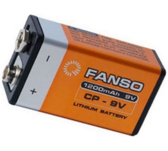Батарея FANSO диоксид марганцевая (Li-MnO2) CP9V 2606854 1