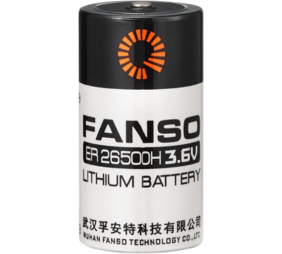 Батарея тионил-хлоридная FANSO (Li-SOCl2) ER26500H/S 2299833