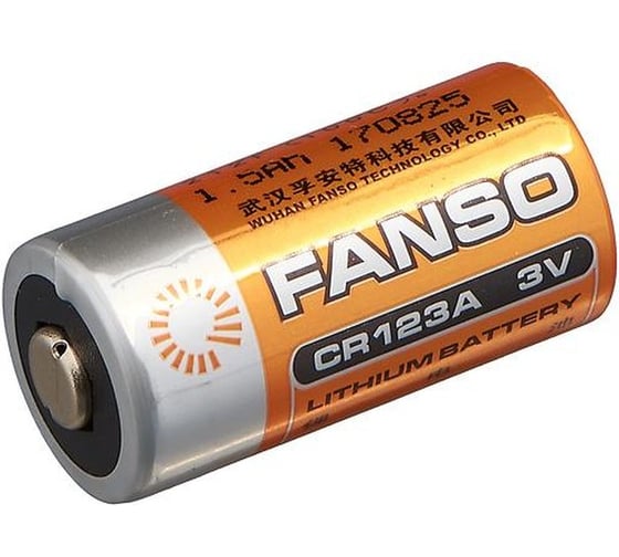 Батарея FANSO диоксид марганцевая (Li-MnO2) CR123A/S комплект 8шт 6549722 1