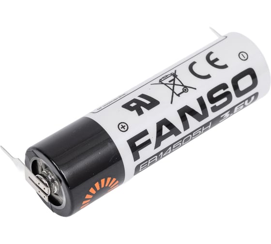 Батарея FANSO тионил-хлоридная (Li-SOCl2) ER14505H/2PT комплект 2шт 6558614 1