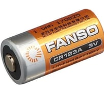 Батарея FANSO диоксид марганцевая (Li-MnO2) CR123A/S 2303910