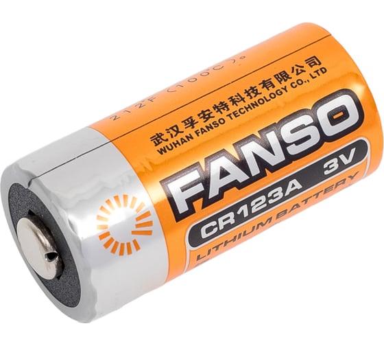 Батарея FANSO диоксид марганцевая (Li-MnO2) CR123A/S 2303910