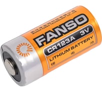 Батарея FANSO диоксид марганцевая (Li-MnO2) CR123A/S комплект 2шт 6545745