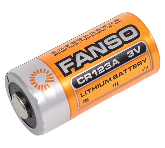Батарея FANSO диоксид марганцевая (Li-MnO2) CR123A/S комплект 2шт 6545745 1