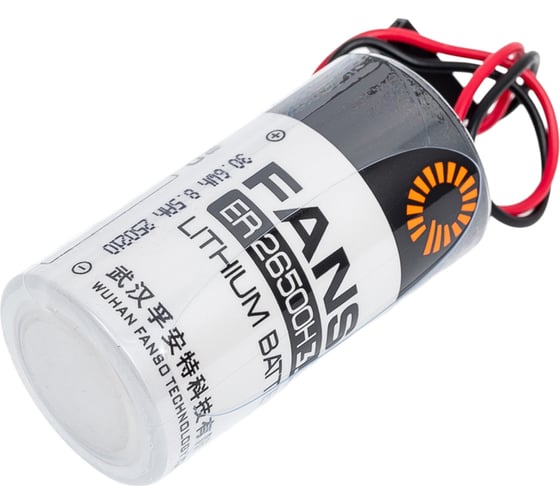 Батарея тионил-хлоридная FANSO (Li-SOCl2) ER26500H-LD/-Dupont.DB2.54 2740828