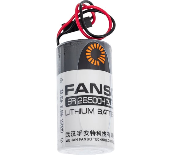 Батарея тионил-хлоридная FANSO (Li-SOCl2) ER26500H-LD/-Dupont.DB2.54 2740828