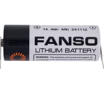 Батарея FANSO тионил-хлоридная (Li-SOCl2) ER18505H/2PT 2740581
