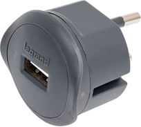 Зарядное устройство Legrand USB, для зарядки, 15А, черный 050681