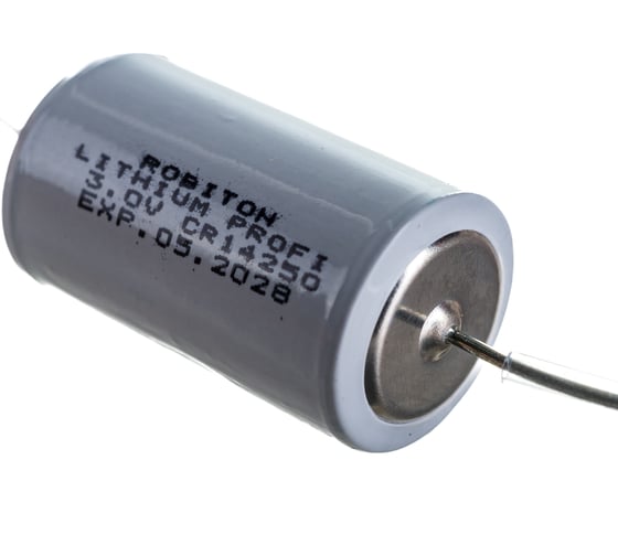 Элемент питания Robiton PROFI CR14250AX 1/2AA с аксиальными выводами PK1 14635