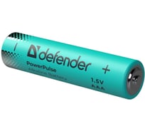 Батарейка алкалиновая DEFENDER LR03-8BL ААА, блистер, 8 шт., PowerPulse 56009