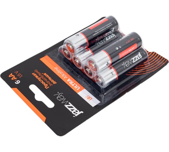 Батарейка Jazzway Элемент питания алкалиновый AA/LR6 1.5В ULTRA Alkaline BL- 6 (упаковка 6шт) 5057548
