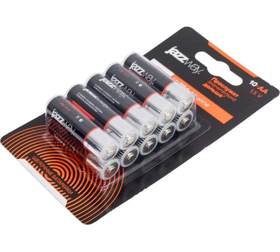Батарейка Jazzway Элемент питания алкалиновый AA/LR6 1.5В ULTRA Alkaline BL-10 (упаковка 10шт) 5058132
