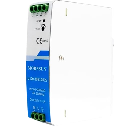 Преобразователь на DIN-рейку MORNSUN AC/DC LI120-20B12R2S 3934527 1