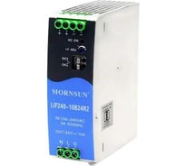 Преобразователь на DIN рейку MORNSUN AC/DC LIF240-10B24R2 3924335