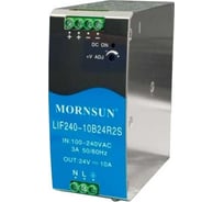 Преобразователь на DIN рейку MORNSUN AC/DC LIF240-10B24R2S 3979086