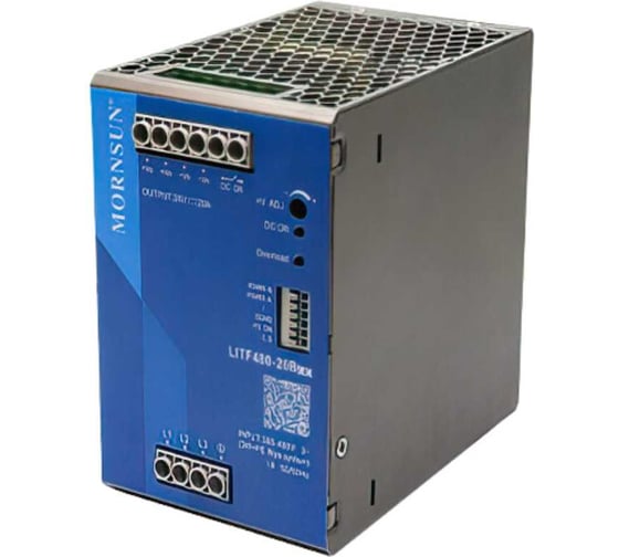 Преобразователь на DIN рейку MORNSUN AC/DC LITF480-26B48 5314246 1