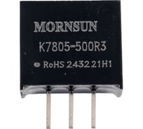 Преобразователь на печатную плату MORNSUN AC/DC K7805-500R3 3036214
