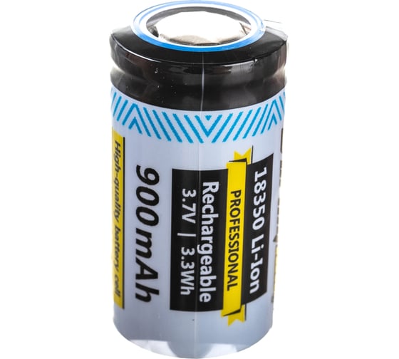 Незащищенный аккумулятор Armytek 18350 Li-Ion 900 мАч A03401