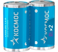 Элемент питания КОСМОС LR20 2S KOCLR20MAX2S