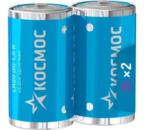 Элемент питания КОСМОС LR20 2S KOCLR20MAX2S