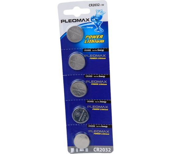 Батарейки Pleomax CR20325BL 100/2000/88000 C0022144 1