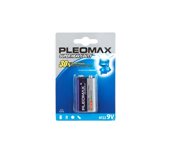 Батарейка Pleomax 6F221BL 10/200/6000 C0019240 1