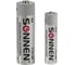 Батарейки SONNEN, КОМПЛЕКТ 30 шт, Alkaline, AA+ААА LR6+LR03, в коробке 455097 5