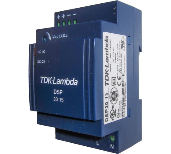 Внешний источник питания TDK-Lambda AC-DC DSP30-15 00260153