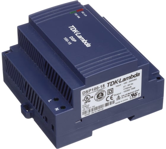 Внешний источник питания TDK-Lambda AC-DC DSP100-15 00249778 1
