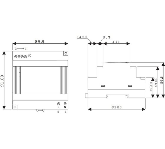 Внешний источник питания TDK-Lambda AC-DC DSP100-15 00249778