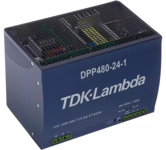 Блок питания TDK-Lambda DPP480-24-1/B 1