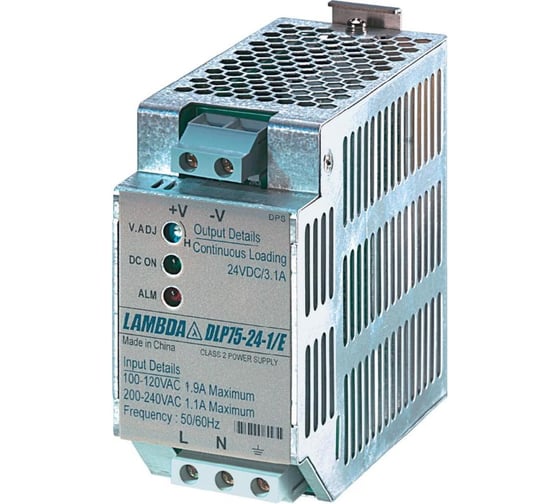 Источник питания на DIN-рейку TDK-Lambda DLP75-24-1/E 00403788