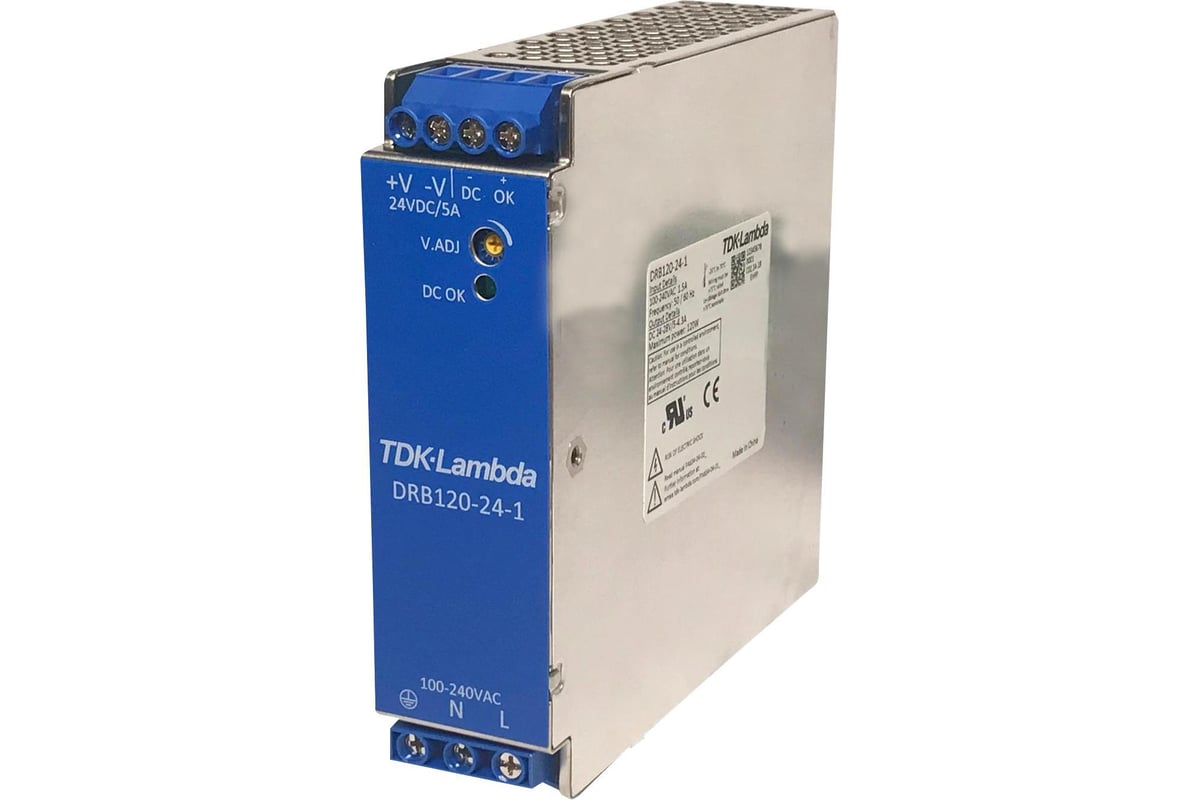 Блок питания TDK-Lambda DRB120-24-1 00410627 - выгодная цена, отзывы ...