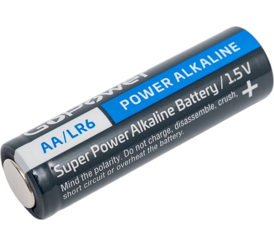 Батарейка GoPower LR6 AA BL2 Alkaline 1.5V 00-00019861