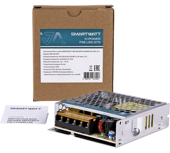 Импульсный блок питания SmartWatt PSE LRS 1275