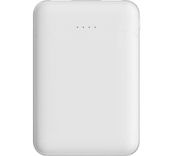 Внешний аккумулятор PERO PB01 5000 mAh, Li-Pol, output 2xUSB-A 2.1A, белый PB01WH 1
